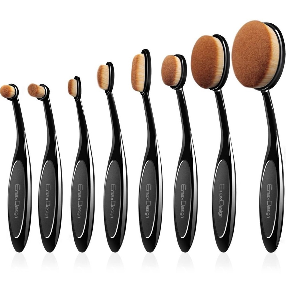 8 piece makeup brush set